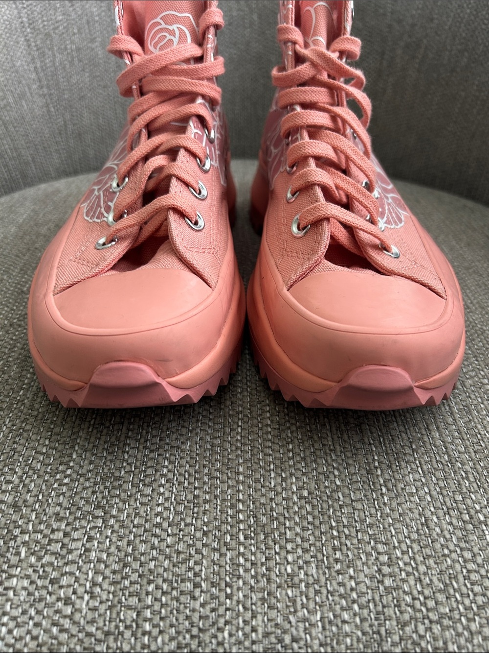 Converse x Natasha Cloud Run Star Hike Inspired 'Floral - Pink Quartz' - Picture 5 of 7
